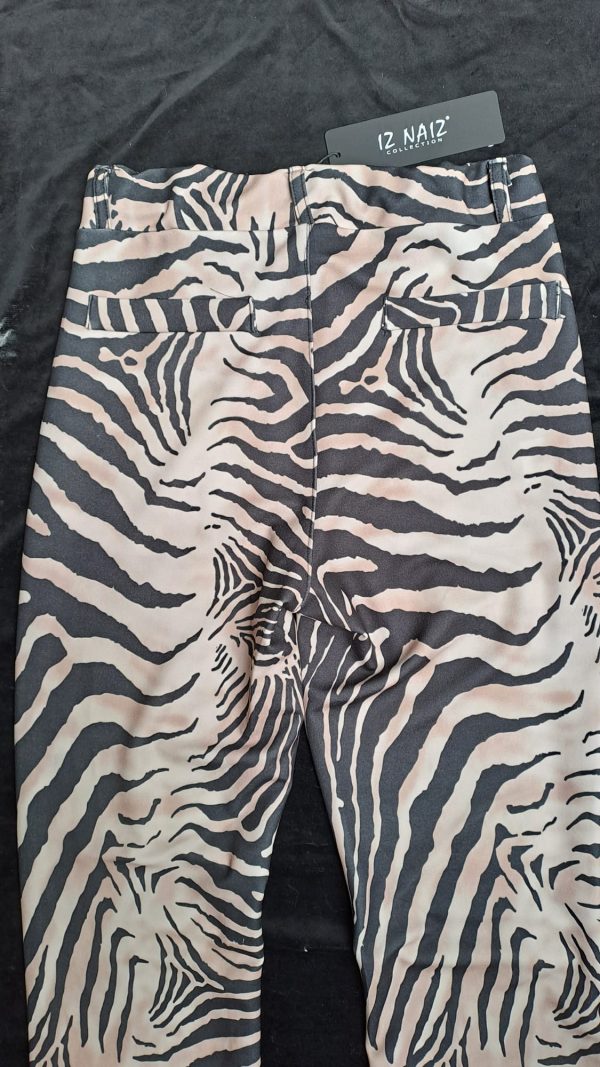 Zebra broek met flare pijp Iz Naiz - Afbeelding 2