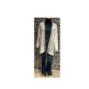 Oversized vest creme