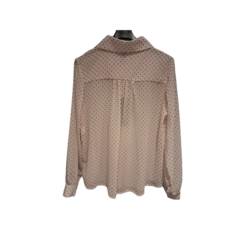 Blouse Dottie creme taupe - Afbeelding 2